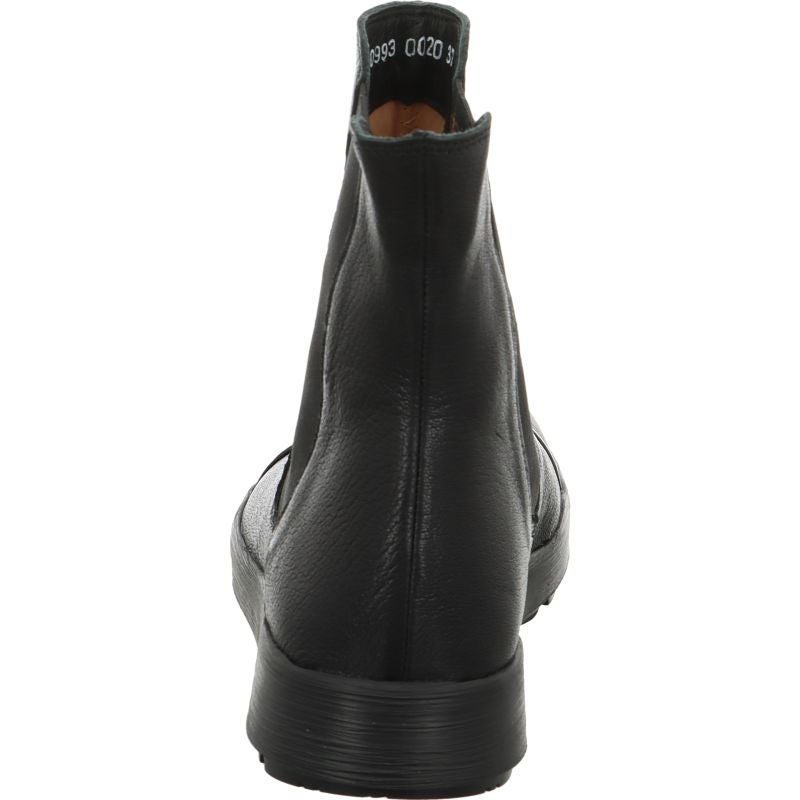 Think COMODA Woman Chelsea boot - Material: Leather in Black