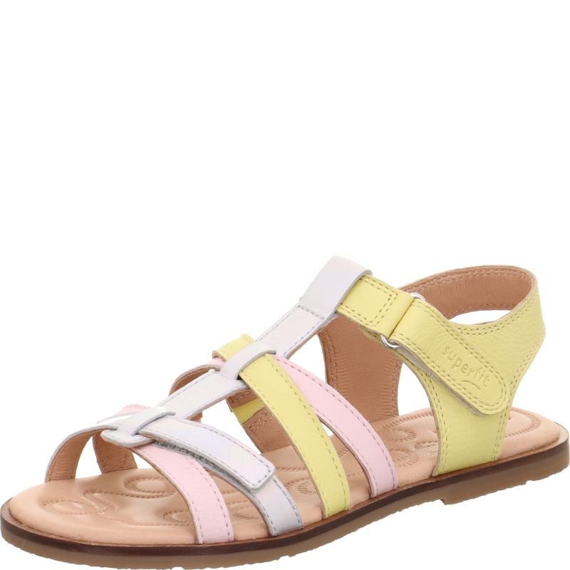 Superfit FLAIR Sandale - Material: Leder in Mehrfarbig