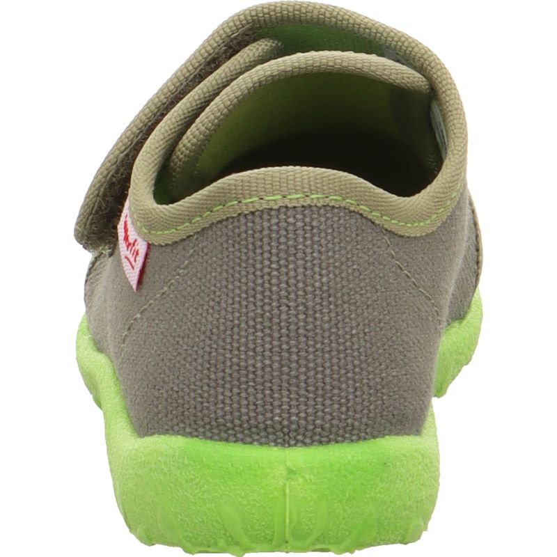 Superfit SPOTTY Boys Slipper - Material: Textile in Green