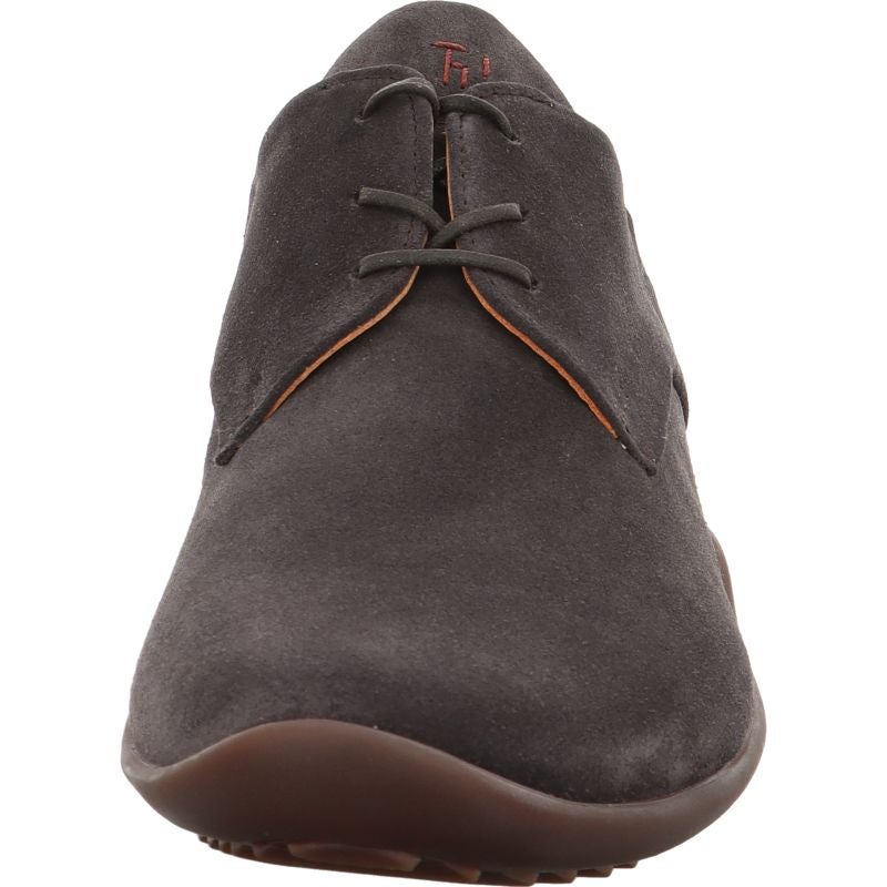 Think STONE HERREN Men Lace up shoe - Material: Leather in Grey