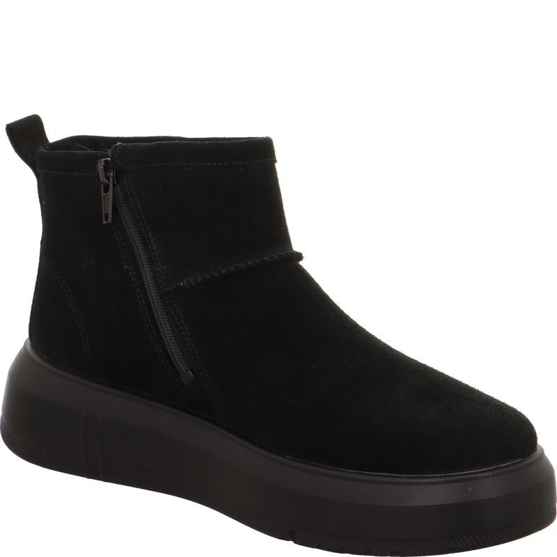 legero WONDER Damen Stiefelette - Material: Leder in Schwarz