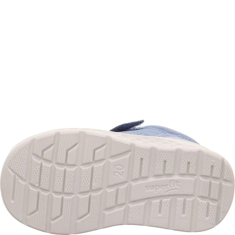 Superfit BREEZE Unisex, Jungen Sneaker low - Material: Leder in Blau