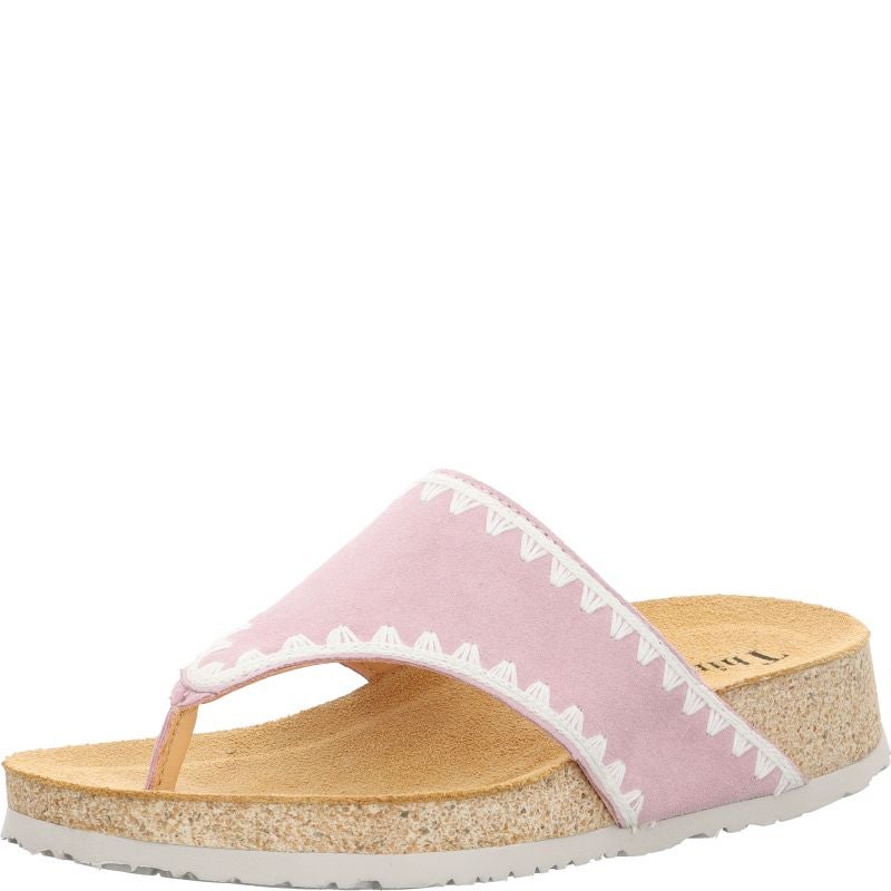 Think KOAK DAMEN Woman Mules - Material: Leather in Rose