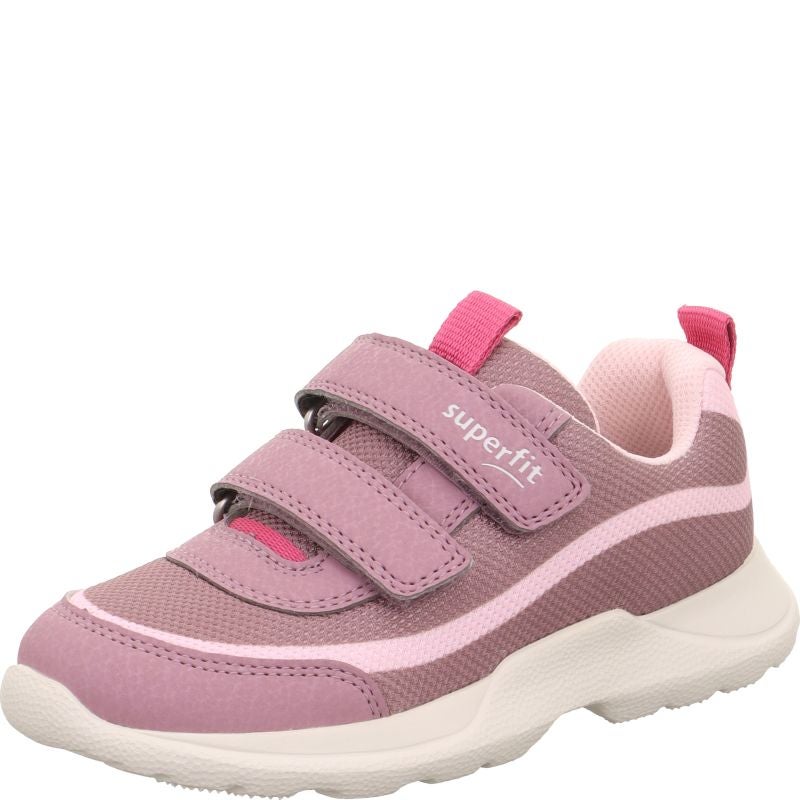 Superfit RUSH Girls Sneakers low - Material: Textil/Sonstiges Material in Purple