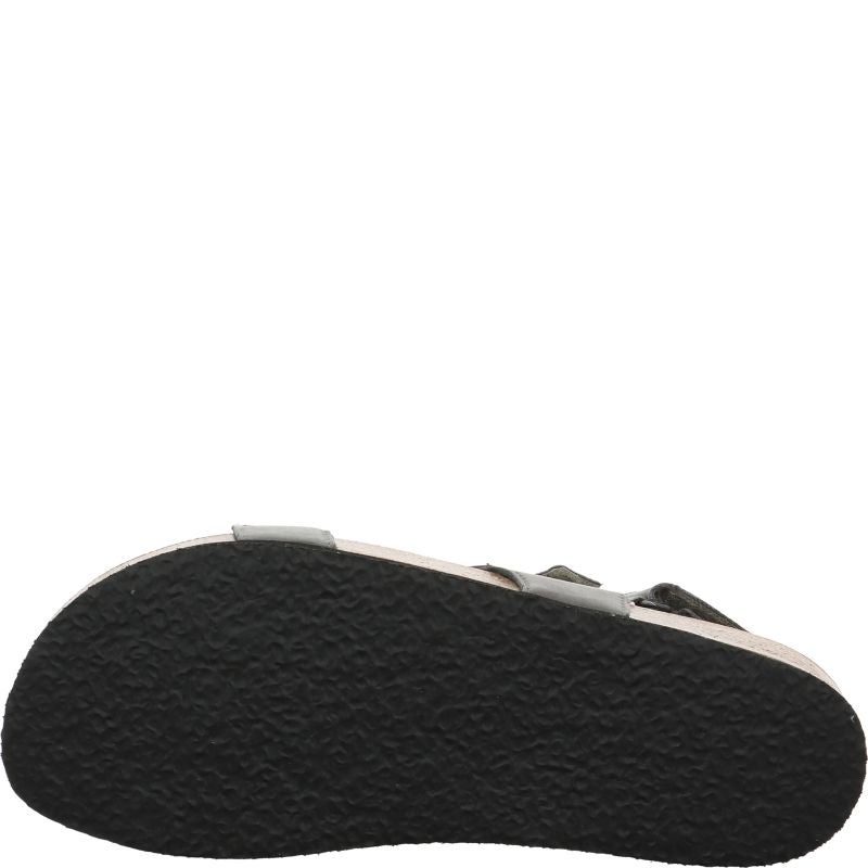 Think WOLFI Men Sandal - Material: Leather in Grey
