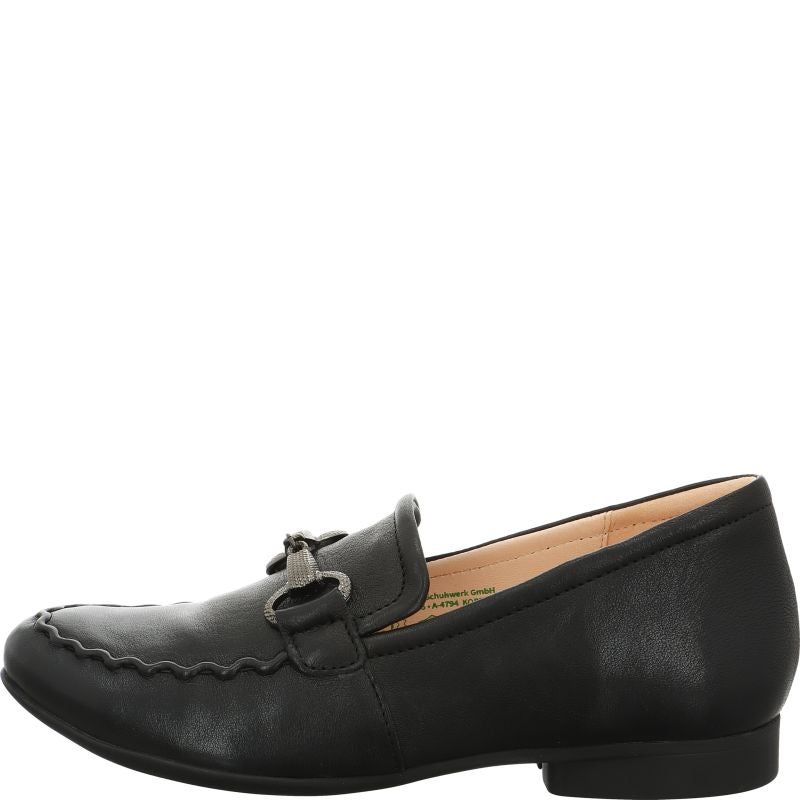 Think GUAD2 Woman Slipper - Material: Leather in Black