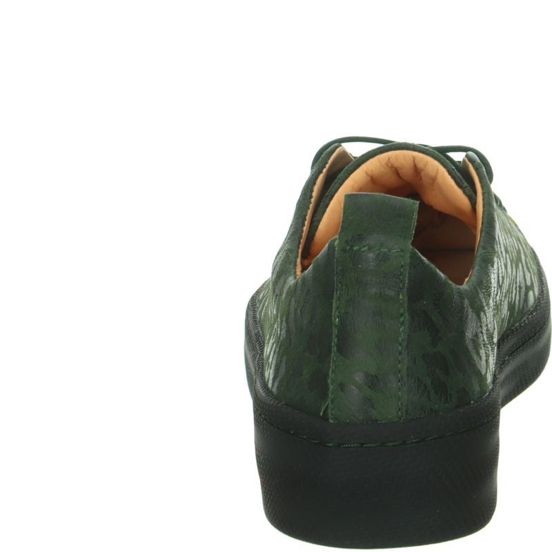Think! KUMI Damen Sneaker low - Material: Leder in Grün