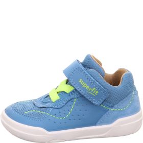 Superfit SUPERFREE Sneaker high - Material: Leder/Textil in Blau