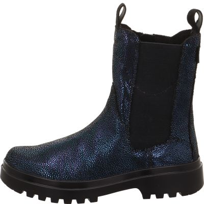 Superfit ABBY Girls Boot - Material: Leather/Textil in Black