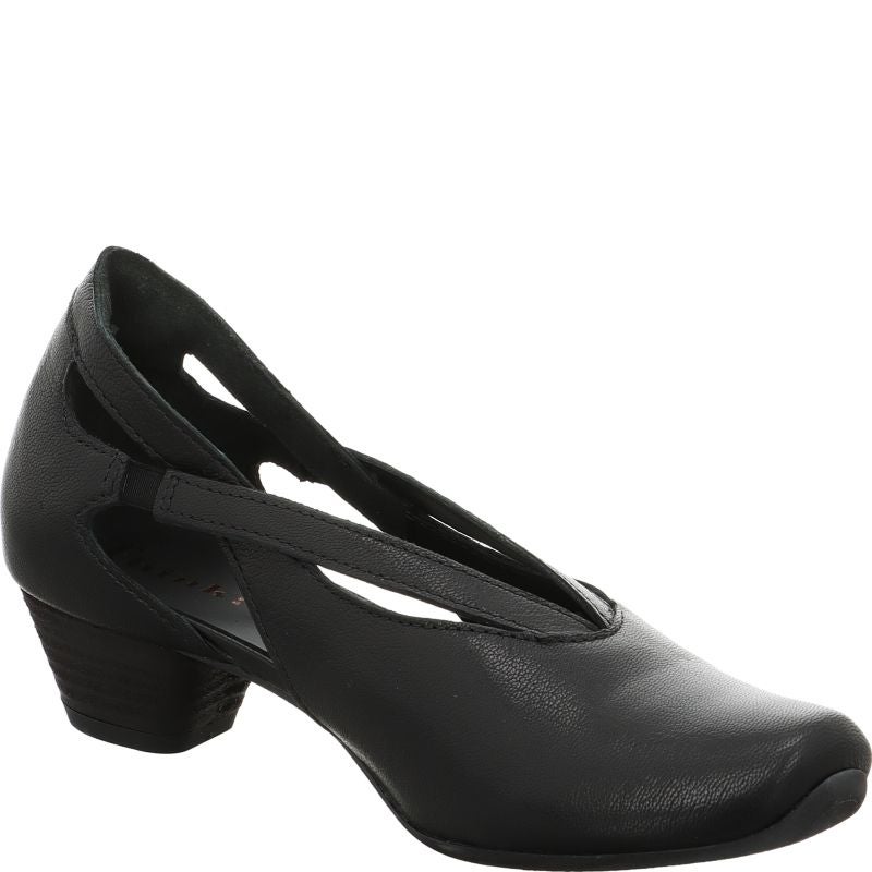Think AIDA DAMEN  - Material: Leather in Black