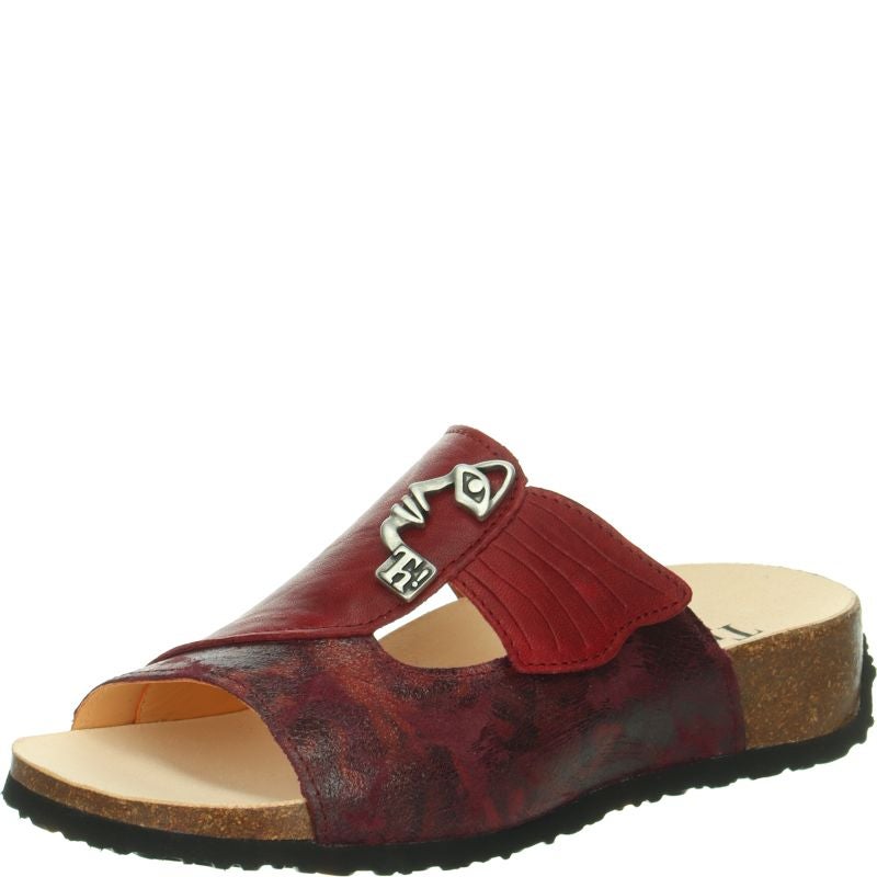 Think! MIZZI DAMEN Woman Mules - Material: Leather in Multicolored
