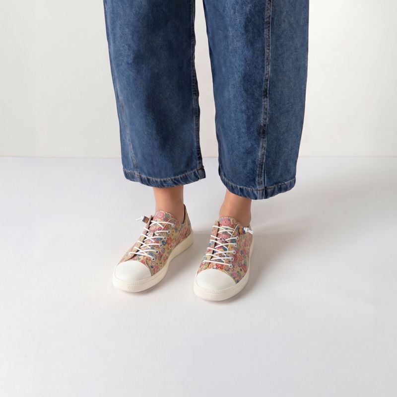 Think! TURNA DAMEN Damen Sneaker low - Material: Leder in Mehrfarbig