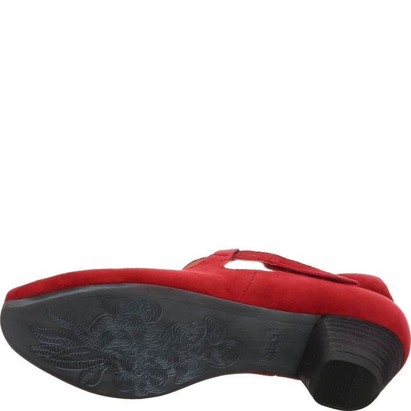 Think! AIDA Damen Pumps - Material: Leder in Rot