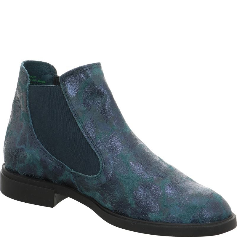 Think! NINA Damen Chelsea Boots - Material: Leder in Mehrfarbig