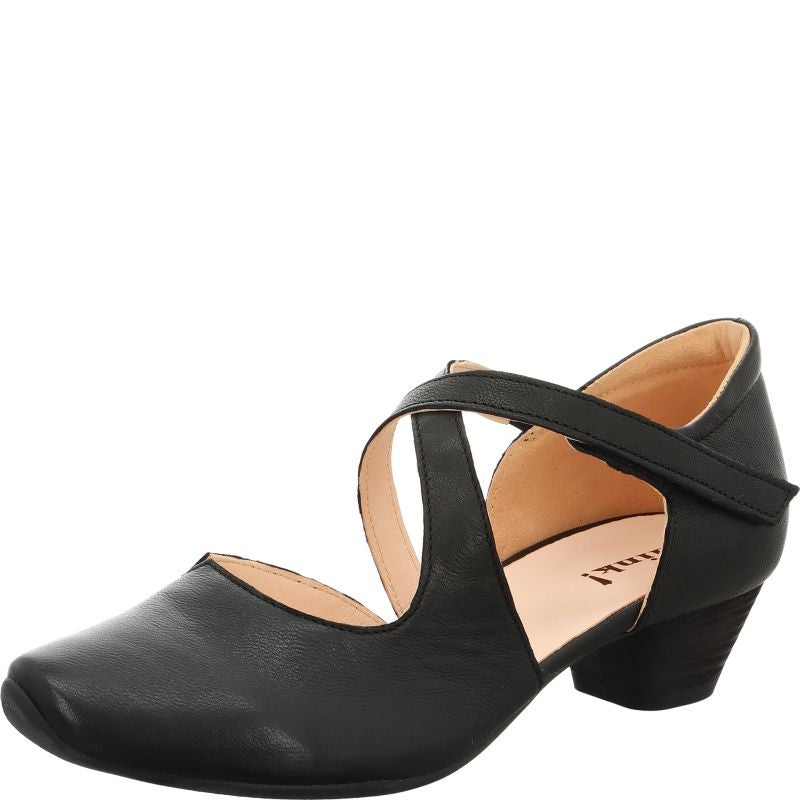 Think AIDA DAMEN Woman Pumps - Material: Leather in Black