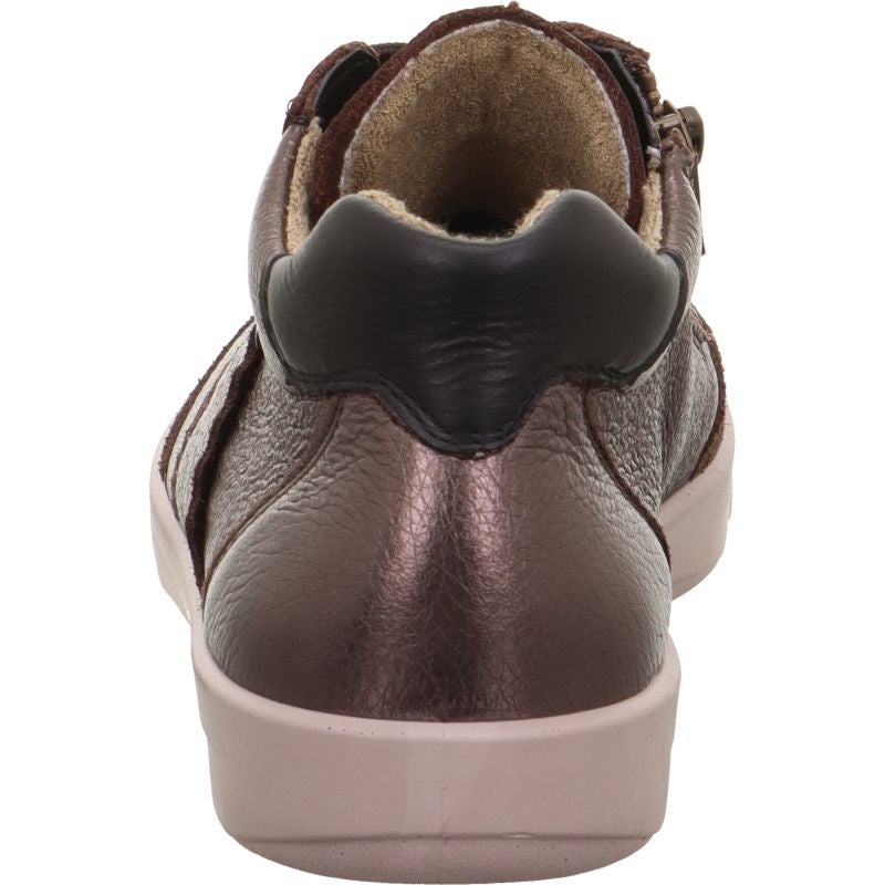 Legero SILENCE Damen Sneaker high - Material: Leder in Braun