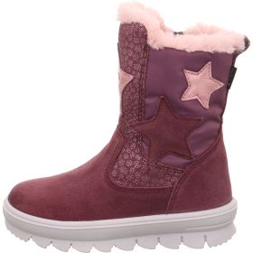 Superfit FLAVIA Boot - Material: Leather/Textil in Red