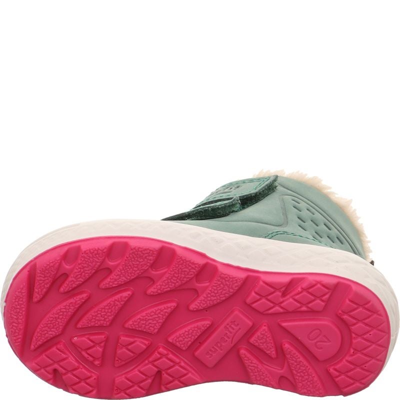 superfit GROOVY 2.0 Girls Boot - Material: Leather/Textil in Green