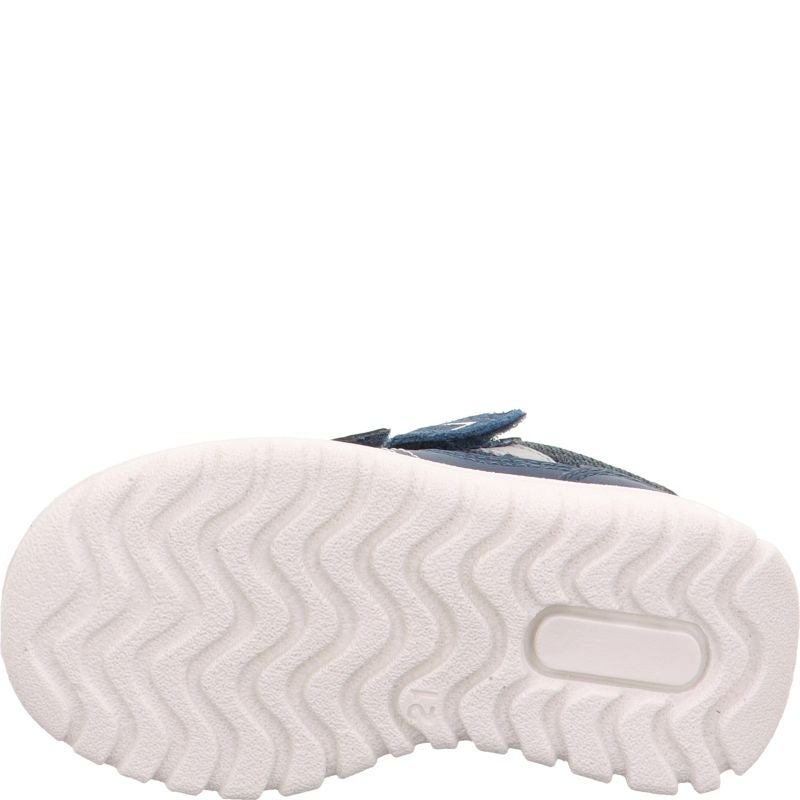 Superfit SPORT7 MINI Sneakers low - Material: LederSonstigesMaterialTexti in Blue