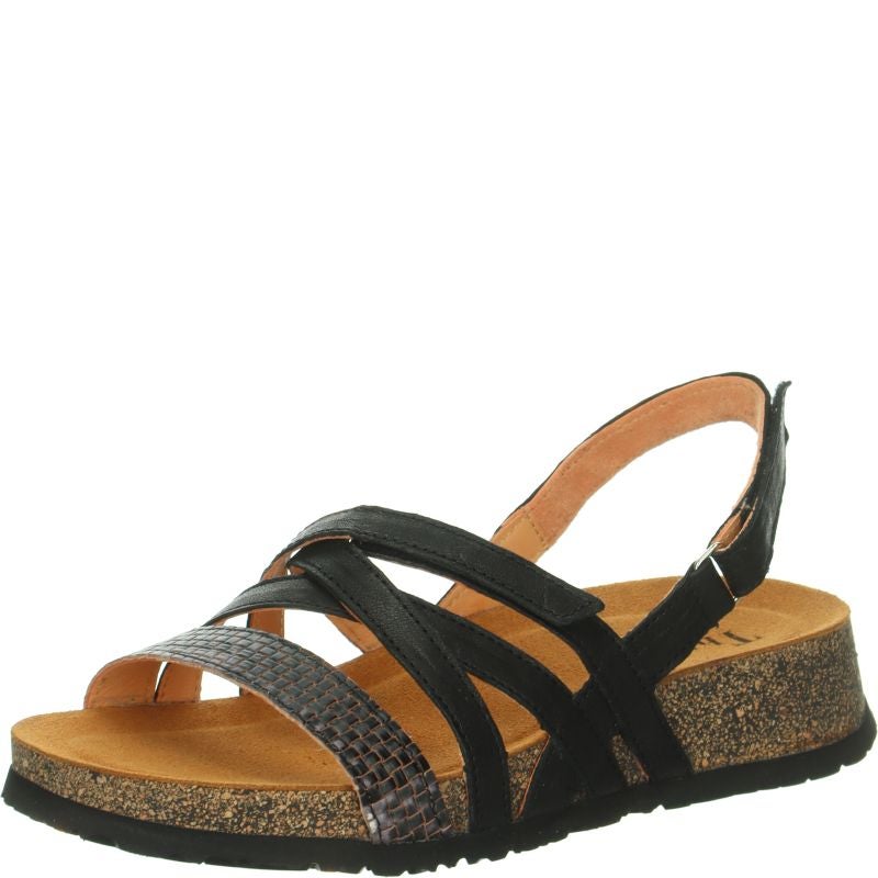 Think KOAK DAMEN Woman  - Material: Leather in Black