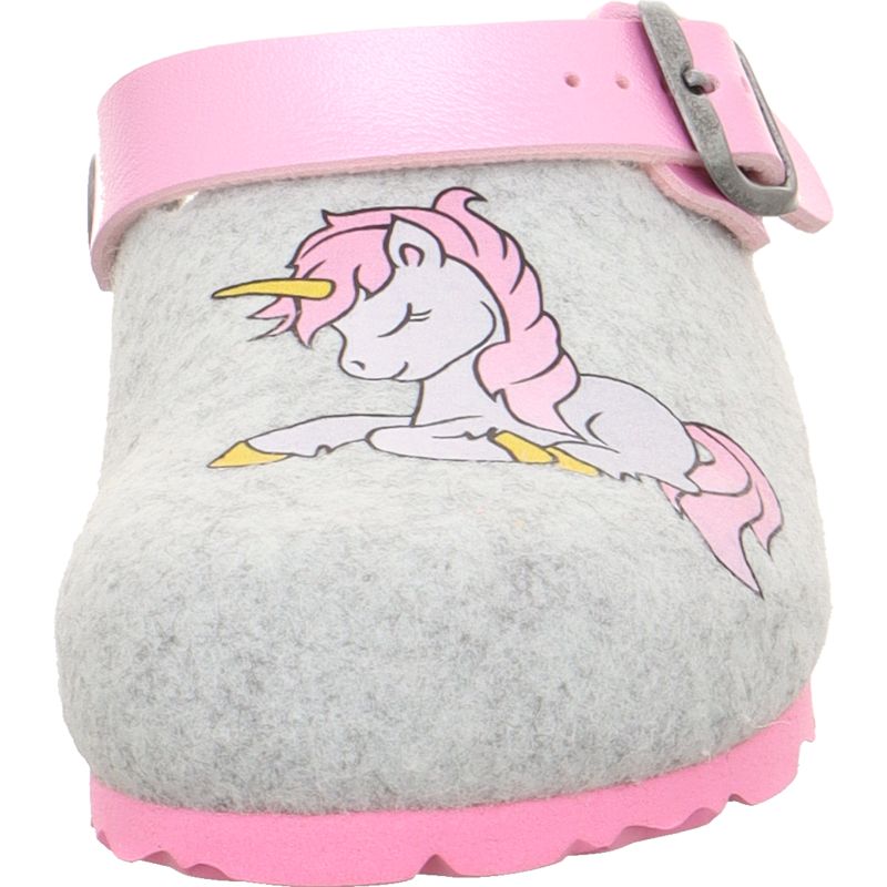 Superfit FUSSBETTPANTOFFEL Girls Clog - Material: Textile in Blue