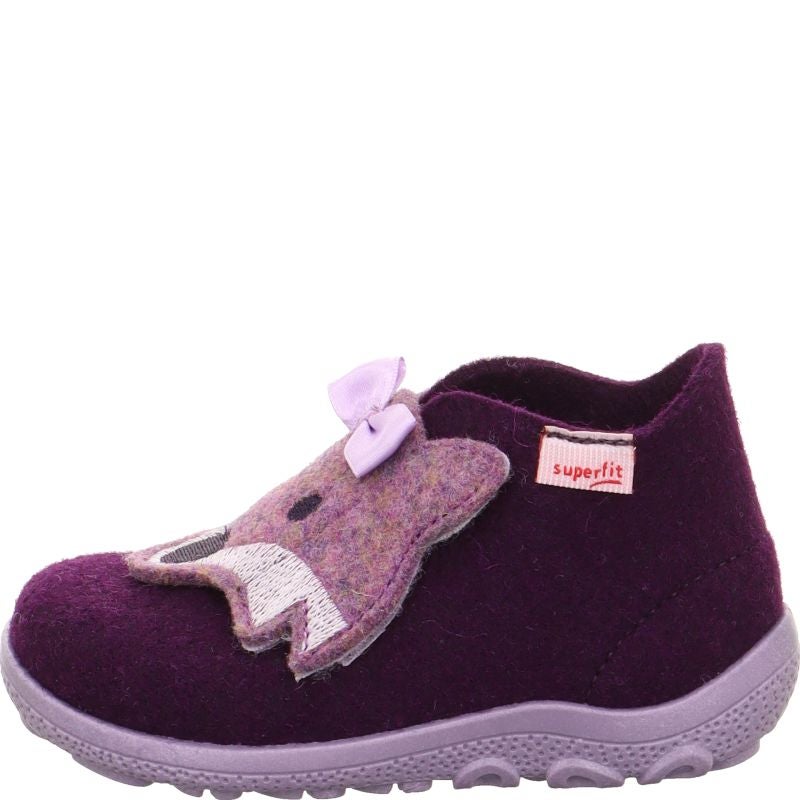 Superfit HAPPY OCTI Girls Slipper - Material: Textile in Purple