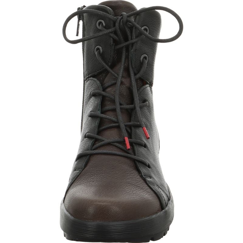 Think! COMODA Damen Stiefelette - Material: Leder in Grau