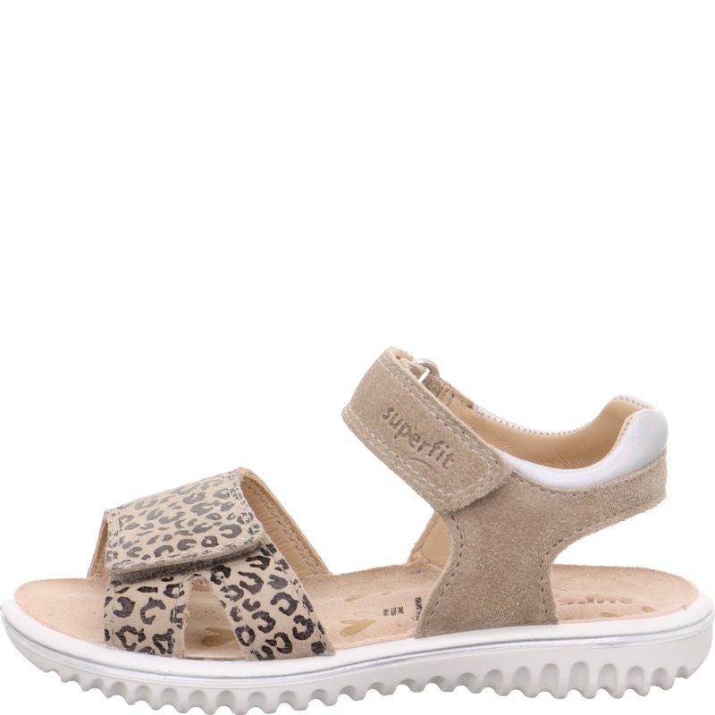 Superfit SPARKLE Girls Sandal - Material: Leather in Beige