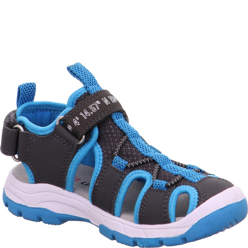 Superfit TORNADO LIGHT Unisex, Jungen Sandale - Material: Textil/Sonstiges Material in Grau