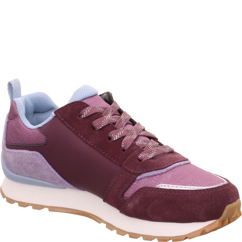 Superfit DASH Sneaker low - Material: Leder/Sonstiges Material/Textil in Rot