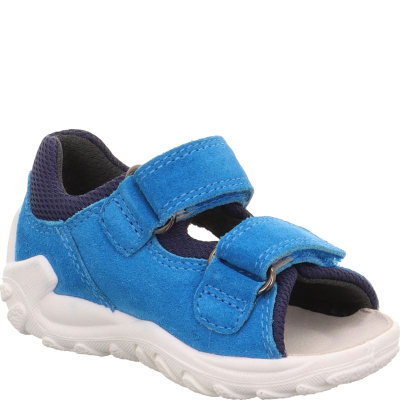 Superfit FLOW Boys Sandal - Material: Leather/Textil in Blue