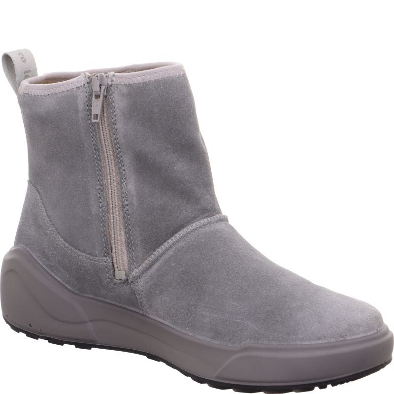 legero COSY Damen Stiefelette - Material: Leder in Grau