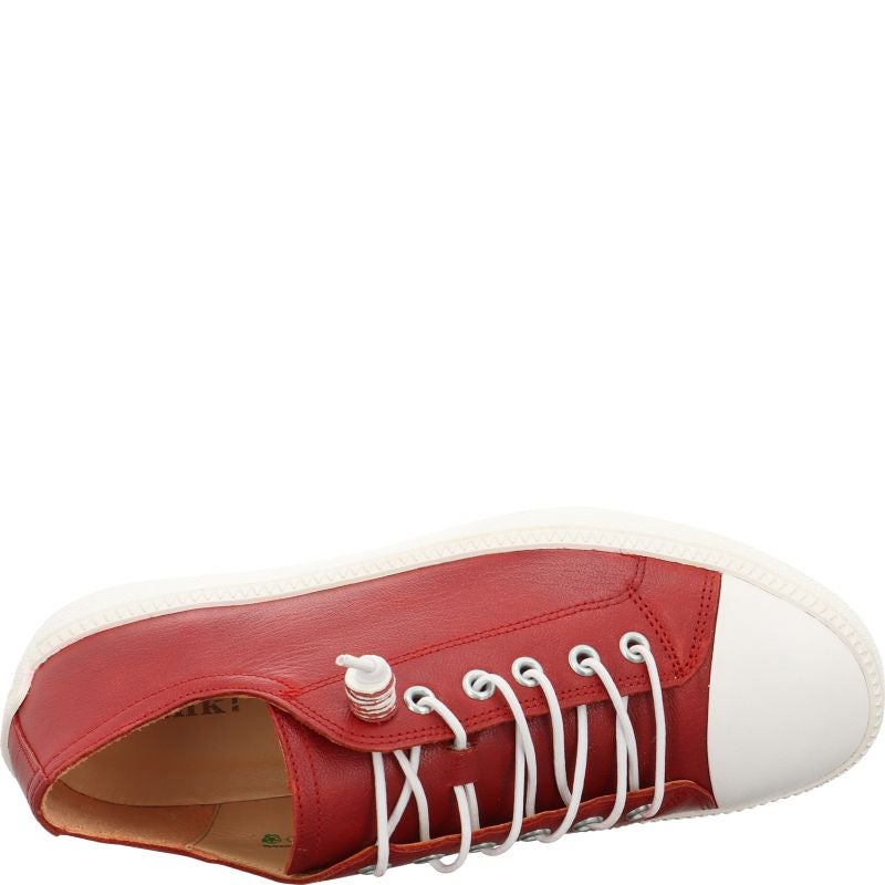 Think! TURNA DAMEN Damen Sneaker low - Material: Leder in Rot