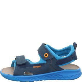 Superfit LAGOON Sandale - Material: Leder/Textil in Blau