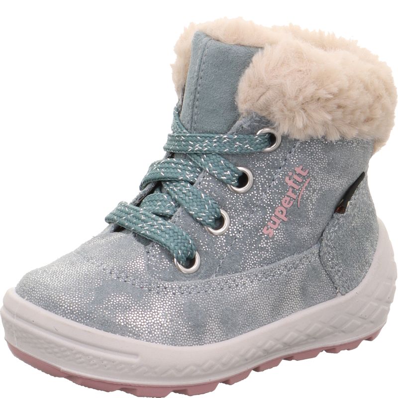 Superfit GROOVY 2.0 Mädchen Boots - Material: Leder/Textil in Grün