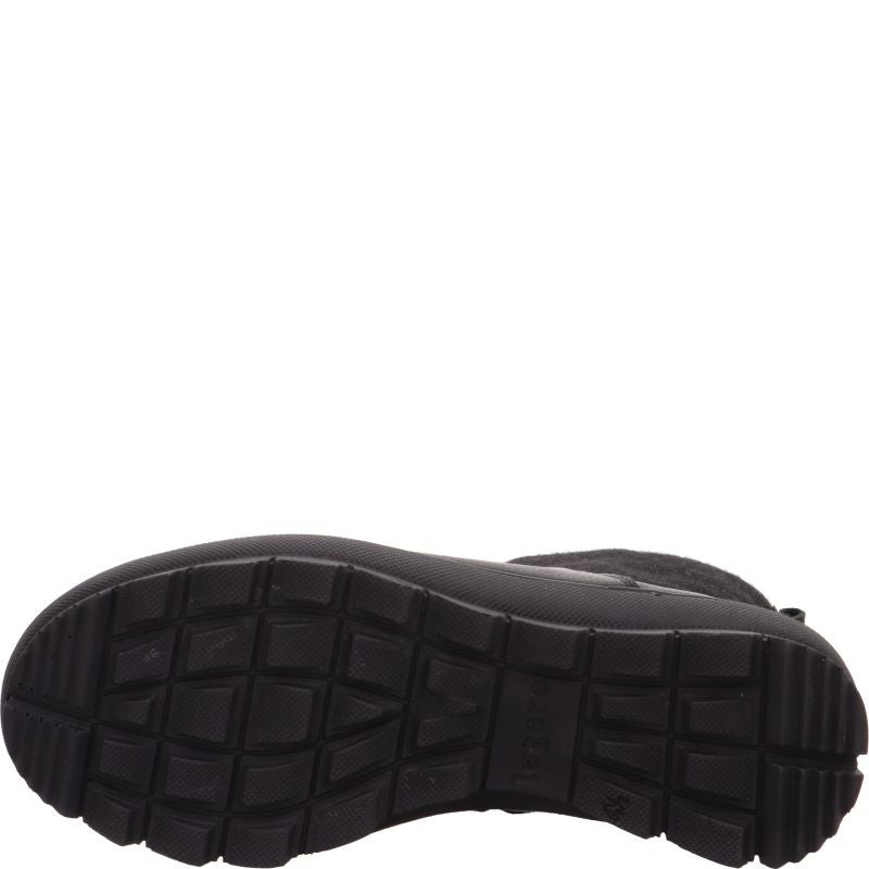 Legero NOVARA Damen Stiefelette - Material: Leder in Schwarz