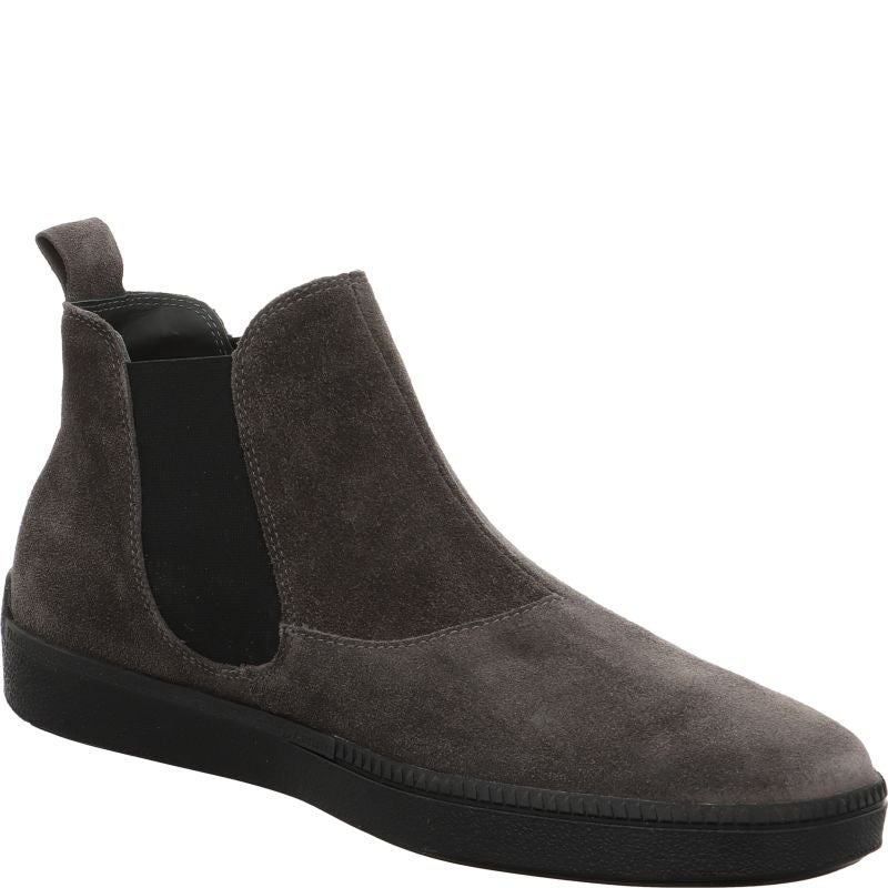 Think TURNA MEN Men Chelsea boot - Material: Leather in Grey