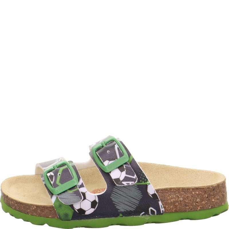 Superfit FUSSBETTPANTOFFEL Slipper - Material: Sonstiges Material in Blue