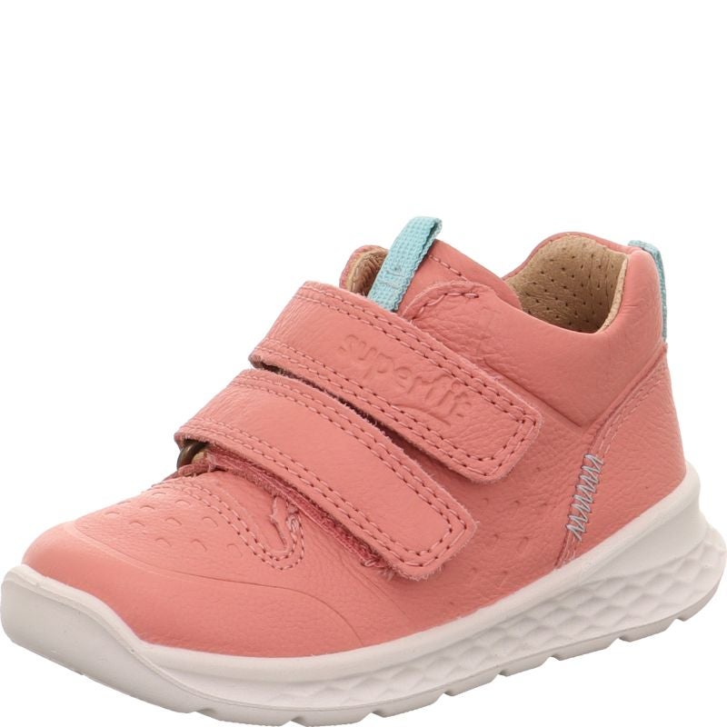 Superfit BREEZE Girls Sneakers high - Material: Leather in Rose
