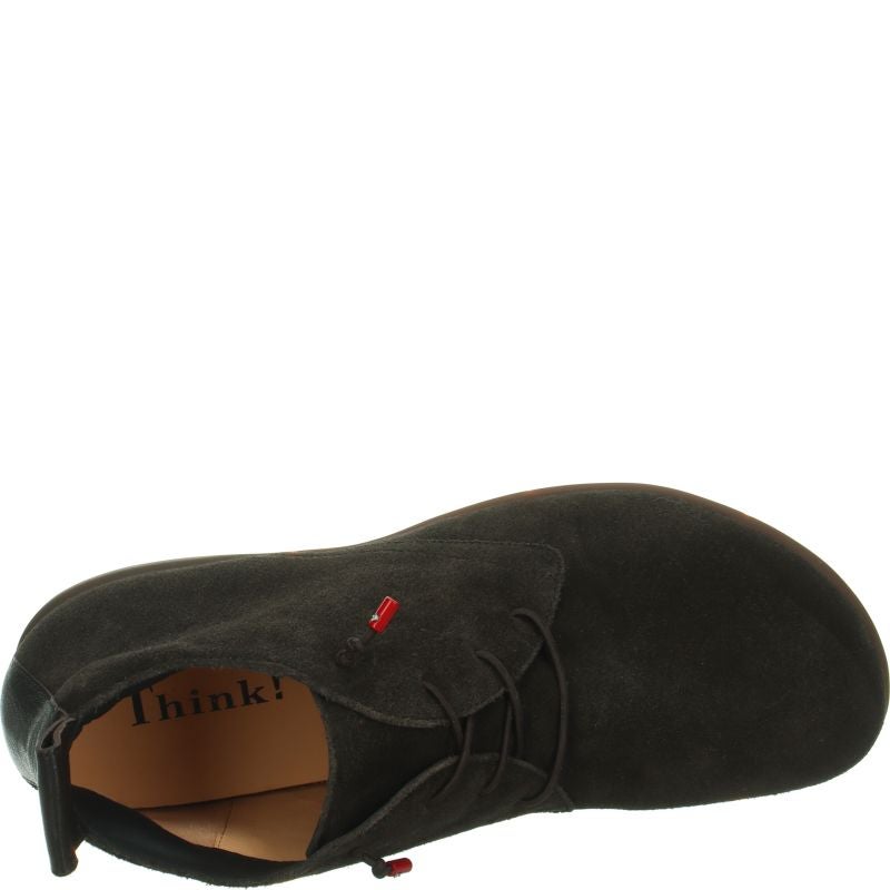 Think KONG HERREN Ankle boot - Material: Leather in Brown