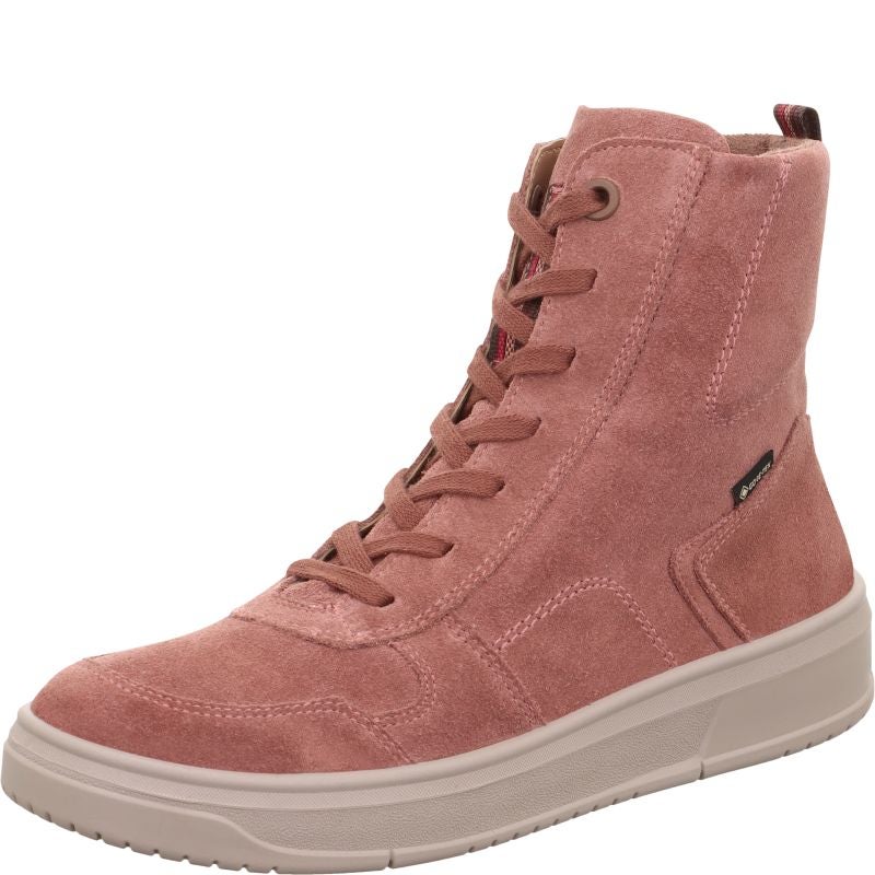 Legero REJOISE Damen Schnürboots - Material: Leder in Rosa