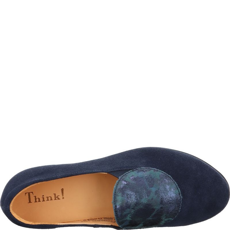 Think GUAD2  - Material: Leather in Blue