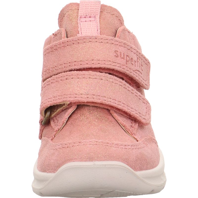 Superfit BREEZE Girls Sneakers high - Material: Leather in Rose