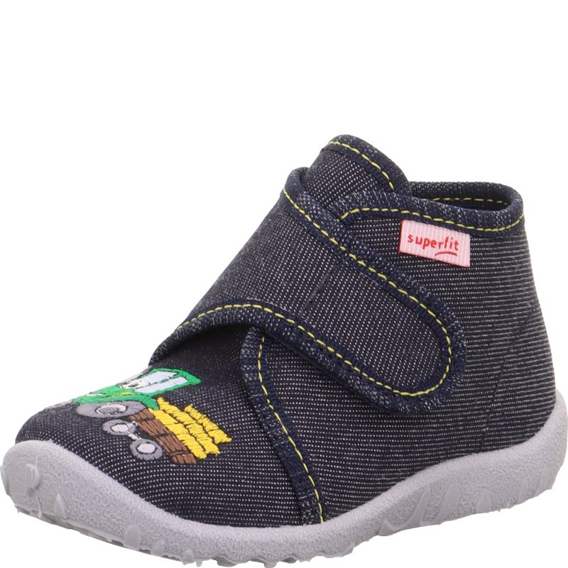Superfit SPOTTY Girls Slipper - Material: Textile in Blue