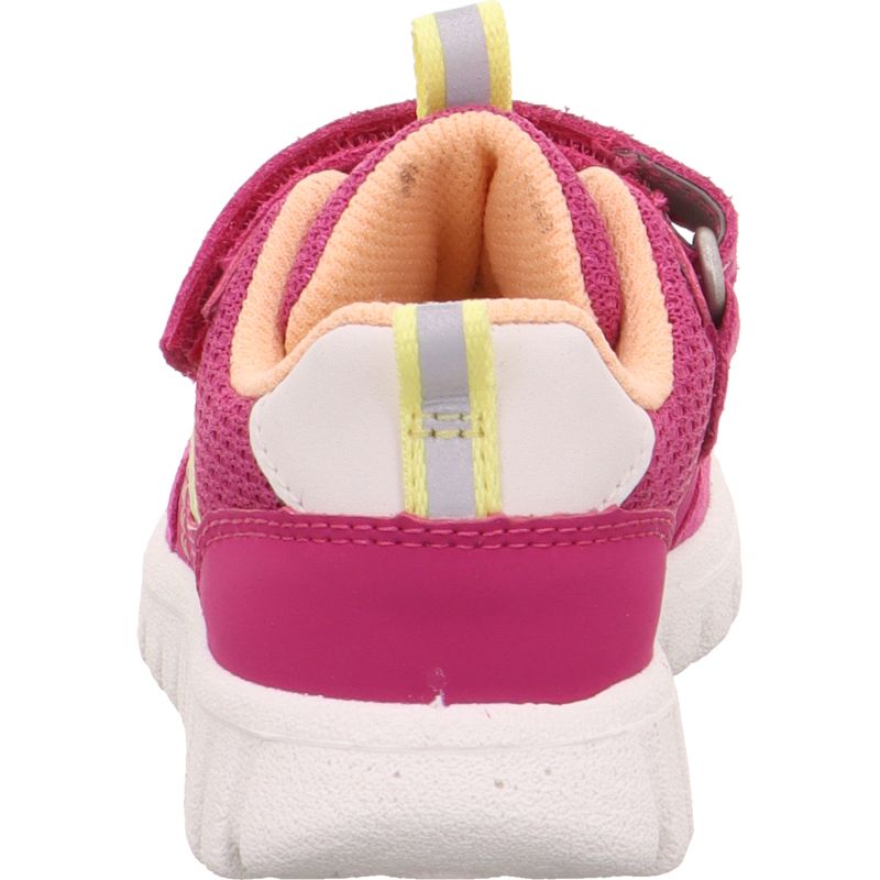 Superfit SPORT7 MINI Sneaker low - Material: Leder/Sonstiges Material/Textil in Pink