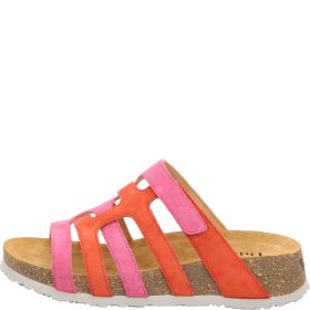 Think! KOAK Damen Pantolette - Material: Leder in Pink