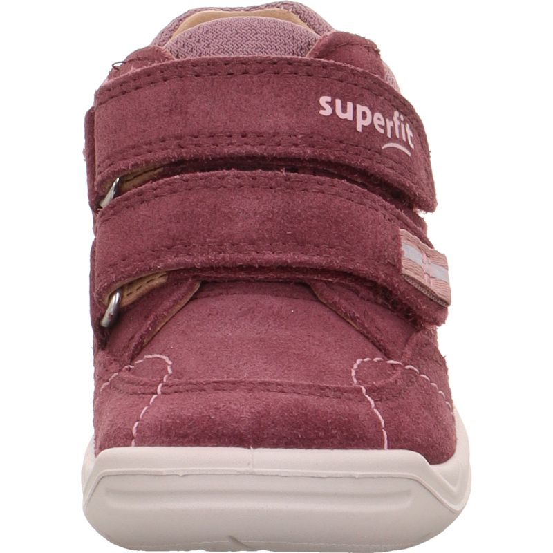 Superfit WHALEY Sneakers high - Material: Leather/Textil in Red