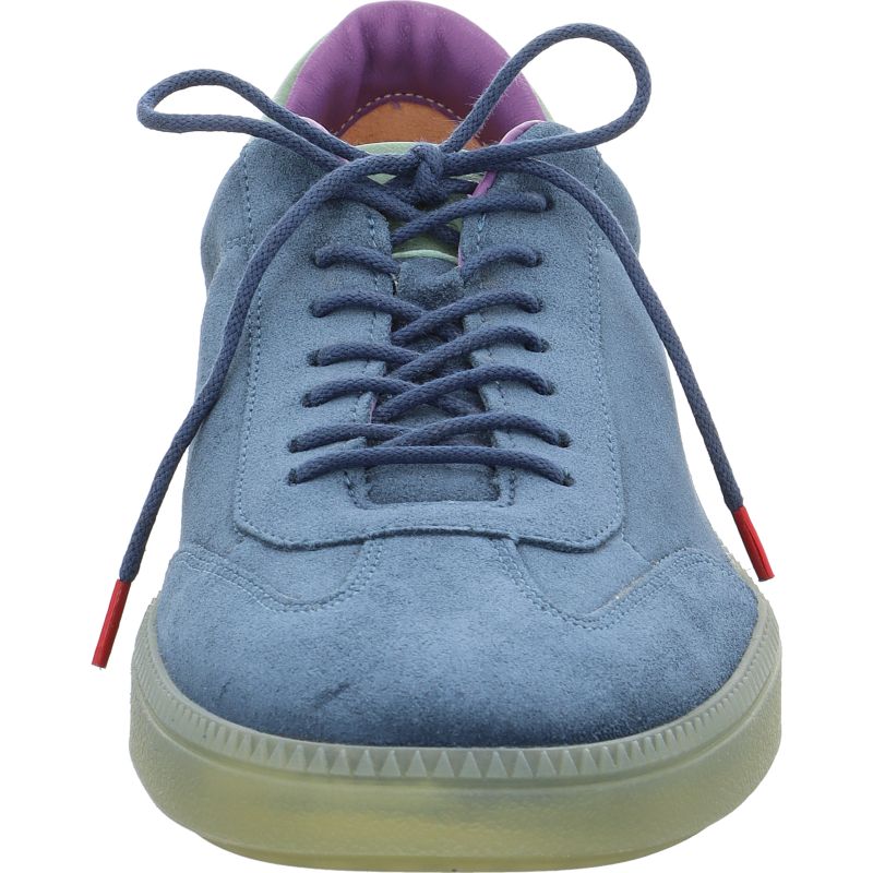 Think TURNA Men Men Sneakers low - Material: Leather in Blue