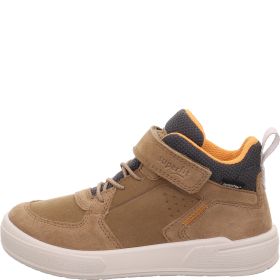 Superfit MAVERICK Boys Sneakers high - Material: Leder/Sonstiges Material/Texti in Brown