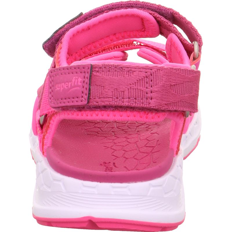 Superfit CRISS CROSS Sandal - Material: TextilSonstigesMaterial in Pink